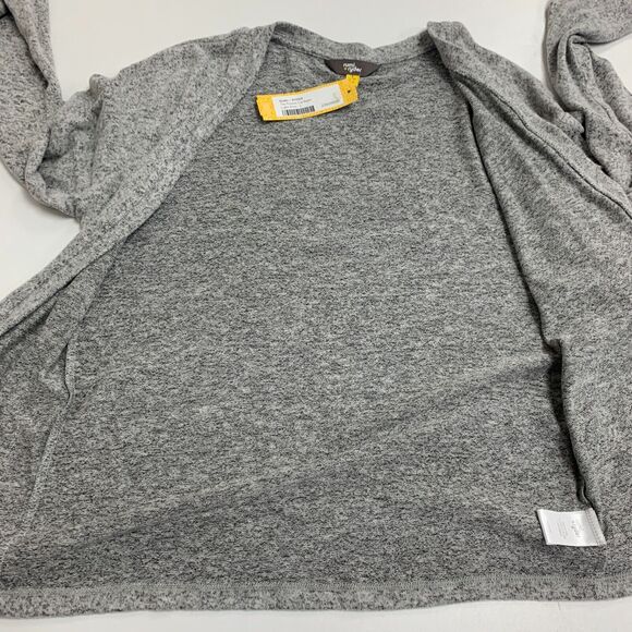 Rumi + Ryder Cardigan Womens L Large Gray Pockets Open Front Long Sleeve Knit - Picture 11 of 15